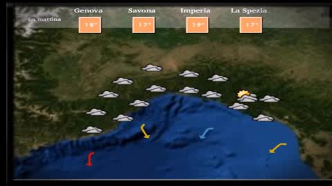 Le previsioni del tempo in Liguria per sabato 10 ottobre