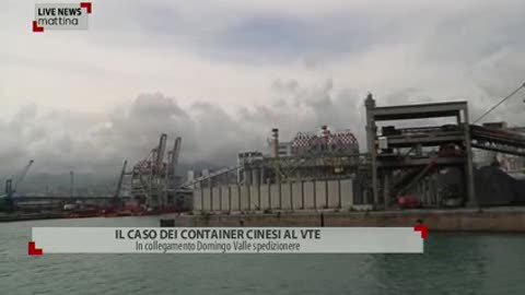 Container sospetti a Voltri, Valle: 