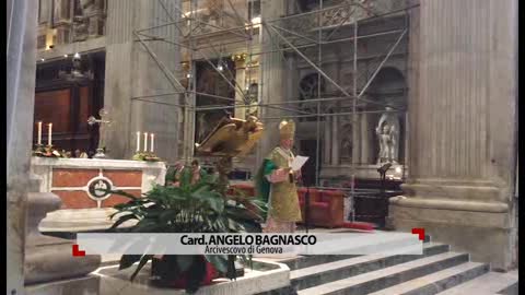 Bagnasco apre l'anno pastorale in San Lorenzo: 