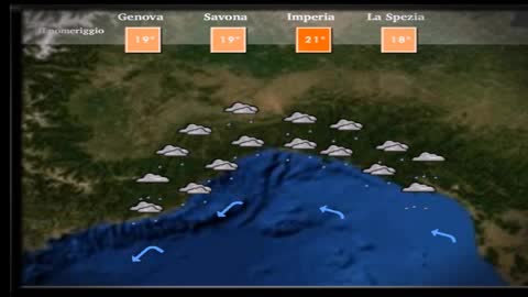 Le previsioni del tempo in Liguria per il 12 e 13 ottobre