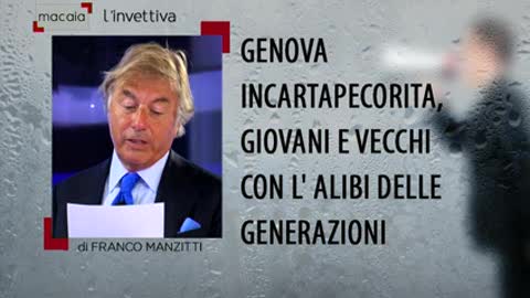 L'invettiva di Manzitti a Macaia: Genova, giovani e vecchi con l'alibi delle generazioni