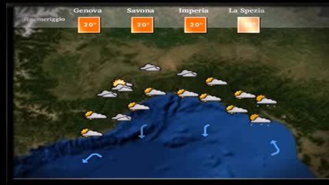 Le previsioni del tempo per martedì 13 e mercoledì 14 ottobre 2015