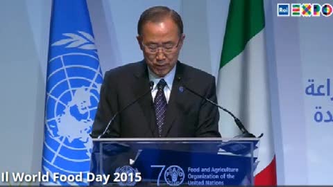 Ban Ki-Moon parla di moda: 