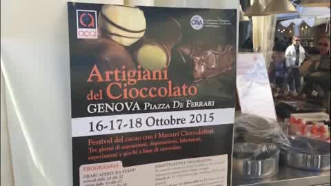 Artigiani del cioccolato in piazza, 3 giorni di degustazione a Genova