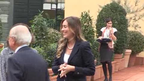 Boschi all'università Luiss si intrattiene con la Severino e poi fugge dai giornalisti