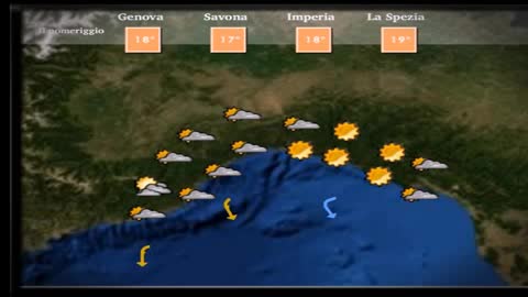 Le previsioni del tempo per il 20 ottobre 2015