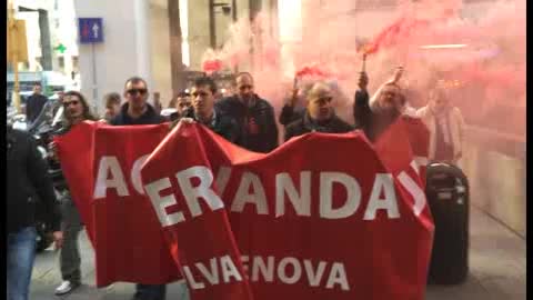 Ilva Genova, manifestazione e protesta in consiglio regionale 