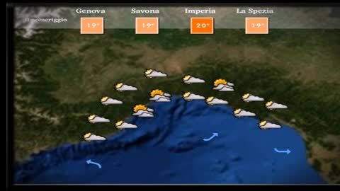 Le previsioni del tempo in Liguria per il 23 e 24 ottobre