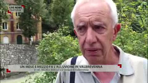 Il sindaco di Valbrevenna dopo l'alluvione: 