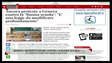 Scuola, nuove proteste. Croci (Cgil): 