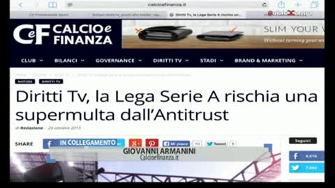 Diritti Tv, l’Antitrust indaga sulla Lega di Serie A