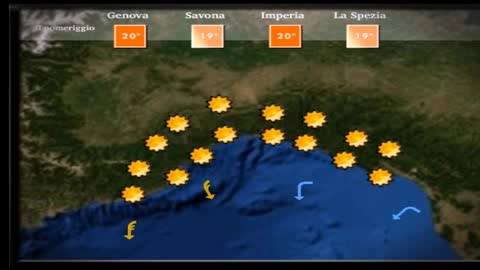 Le previsioni del tempo in Liguria per venerdì 30 ottobre