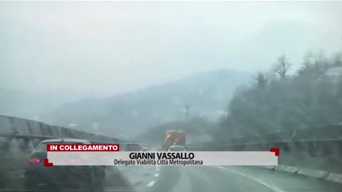 Dal 1 novembre obbligo di catene a bordo sulle strade dell'entroterra genovese