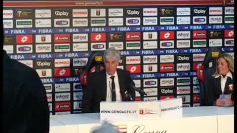 Genoa-Napoli 0-0, Gasperini: 