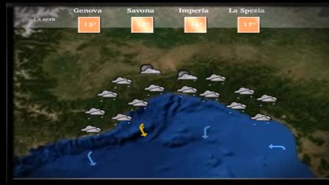 Le previsioni del tempo in Liguria per il 3 e il 4 novembre