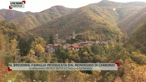 Valbrevenna, famiglia intossicata dal monossido di carbonio