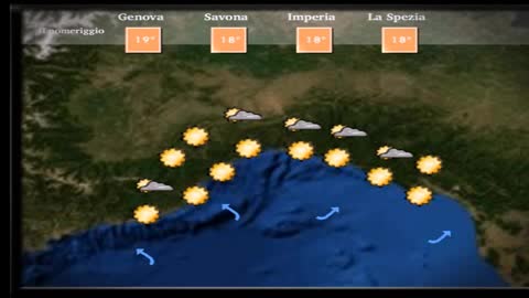 Le previsioni del tempo in Liguria per il 5 novembre 2015