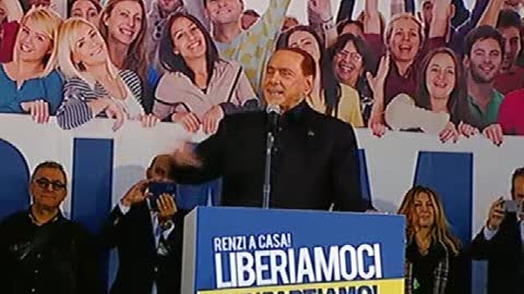 Berlusconi a Salvini e Meloni: 