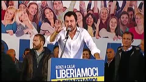 Salvini a Bologna: 