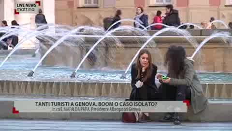 Boom di turisti a Genova, Papa: 