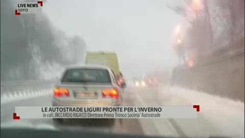 Sette milioni di euro contro la neve, Rigacci (Autostrade): 