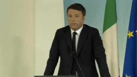 Strage di Parigi, Renzi: 