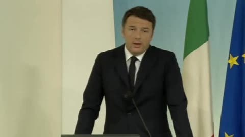 Strage di Parigi, Renzi: 