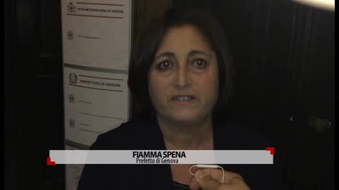 Il prefetto di Genova Fiamma Spena: 