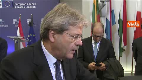 Bruxelles, Gentiloni: 