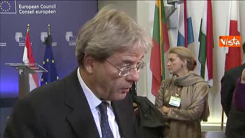 Bruxelles, Gentiloni: 