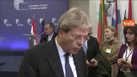 Bruxelles, Gentiloni: 