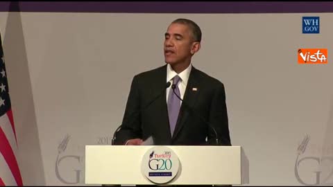 Antalya, Obama: 
