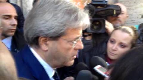 Il ministro Gentiloni: 