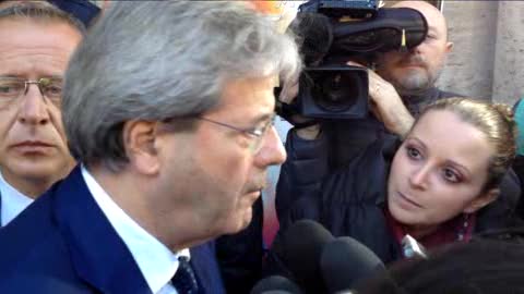 Gentiloni, attentati di Parigi: 