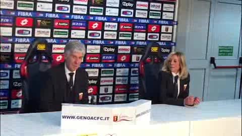 Genoa-Sassuolo, Gasperini: 