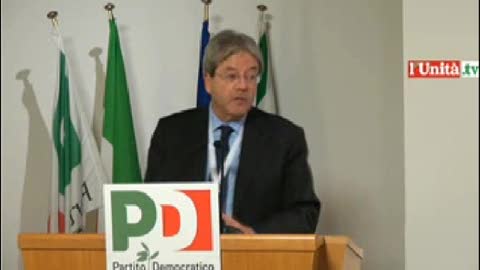 Gentiloni (Pd): 