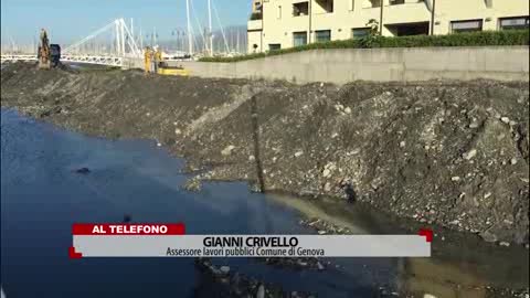 Alluvioni Genova, completata la vasca a monte del Chiaravagna