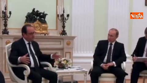 Terrorismo, Hollande incontra Putin a Mosca