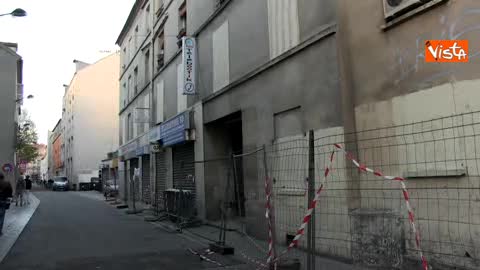 Parigi Saint Denis, la via del blitz dove c'è stata l'esplosione del kamikaze
