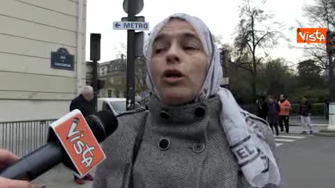 Commemorazione vittime Parigi, una donna marocchina: 
