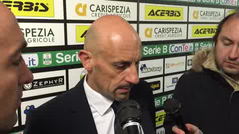 Spezia battuto dal Crotone, parla mister Di Carlo