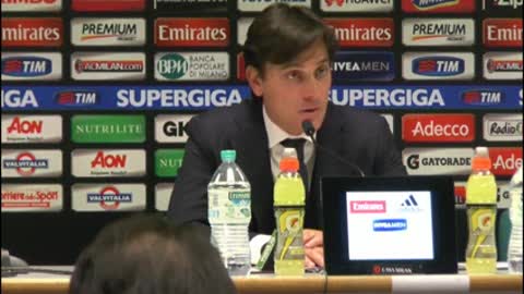 Montella preoccupato: 