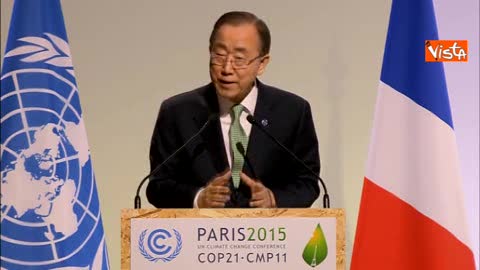 Conferenza sul clima, Ban Ki-Moon: 
