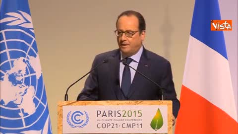 Conferenza sul clima, Hollande: 