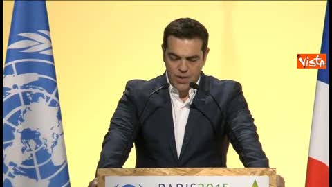 Conferenza sul clima, Tsipras: 
