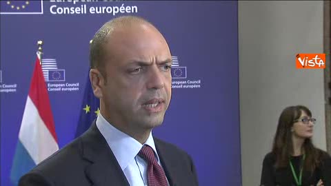 Consiglio Ue, Alfano: 