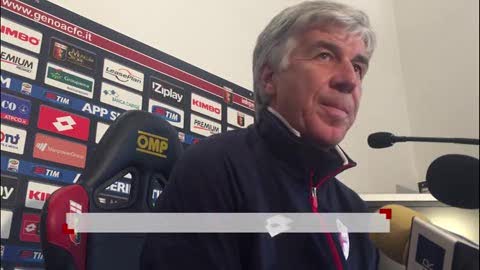 Gasperini in vista dell'Inter: 