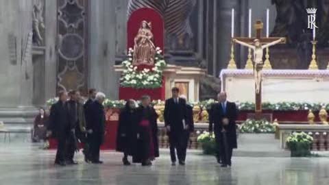 Giubileo, il Presidente Mattarella incontra Papa Francesco prima della cerimonia
