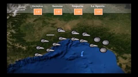 Previsioni del tempo in Liguria per martedì 8 dicembre