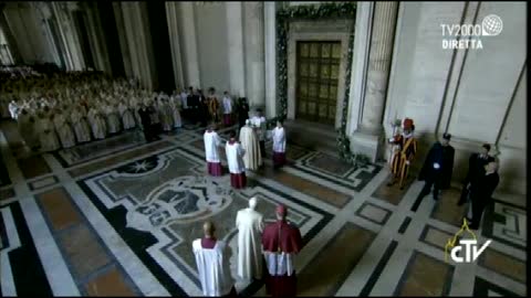 Giubileo, l'apertura della Porta Santa